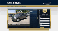 Desktop Screenshot of carsnmore.net